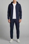 HOODED MIDNIGHT BLUE